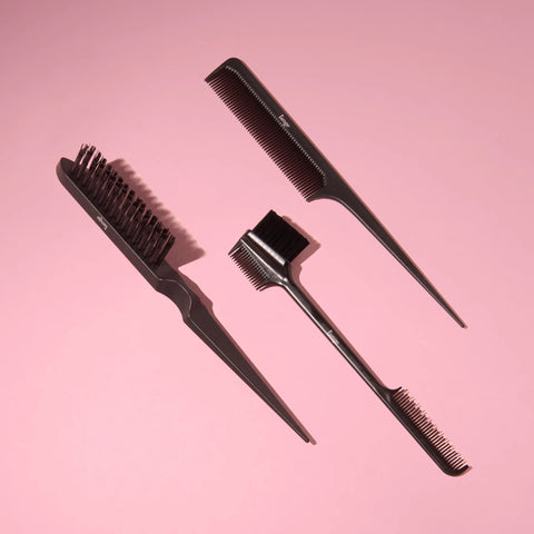 Carbon Fiber Comb Set -Three-Piece Precision Styling