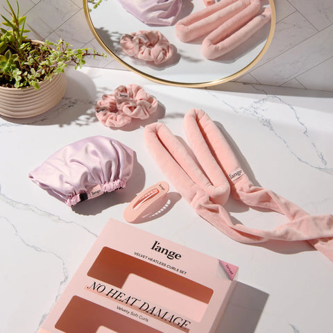 Velvet Heatless Curls Set